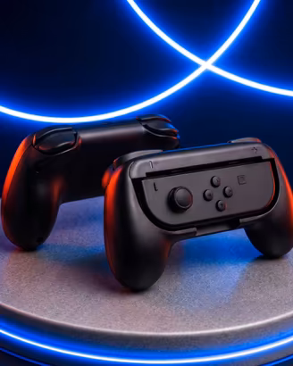 DSG PRIME 2 Grip Nintendo Switch Joy-Con Neri