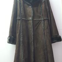 cappotto vera pelle vintage donna tg 48