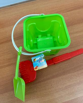 Secchiello Accessori Palette Giochi Mare Estate