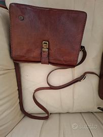 borsello pochette pelle vintage