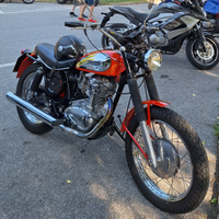 Ducati Scrambler DM 350 S del 73 targa oro