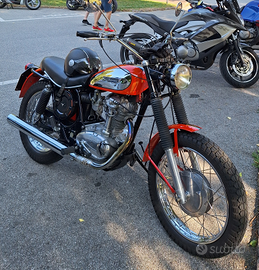 Ducati Scrambler DM 350 S del 73 targa oro