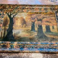 Quadro d'epoca noto artista belga