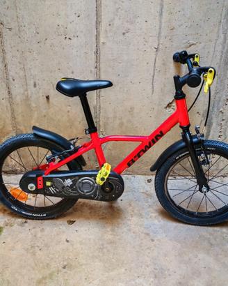 Bici bambino/a B’Twin Decathlon 16 pollici