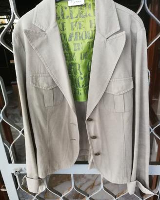 Giacca donna colore verde militare taglia 44/46 ma