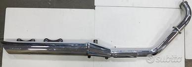 Scarico singolo completo Suzuki Intruder 800