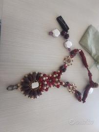 parure collana e orecchini 