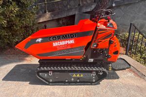Motocarriola minidumper cingolato Cormidi mod. C7X