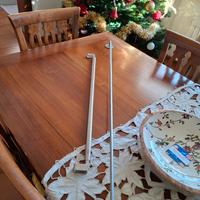 2 portautensili da cucina inox satinati