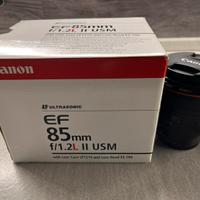 Canon EF 85 mm f 1.2 L II USM