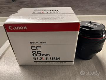 Canon EF 85 mm f 1.2 L II USM