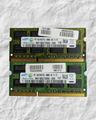 Samsumg 4x2 8GB ram