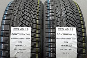 2 GOMME 225 40 18 CONTINENTAL INV RIF3765