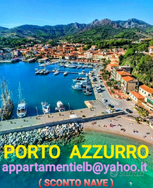 Isola d'Elba bilocali 500m Mare con giardino