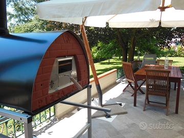 Grande forno a legna da giardino - Forno pizza