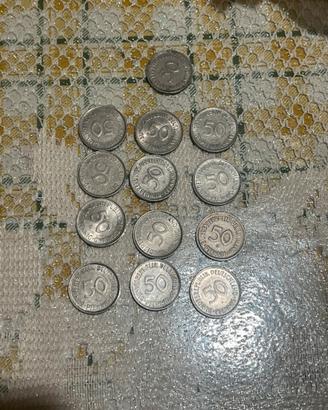 50  Bundesrepublik pfennig 1971