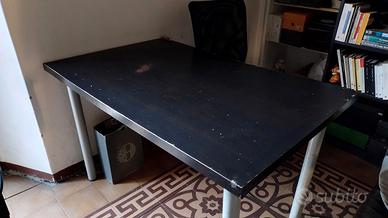 Tavolo scrivania IKEA nero 75x120