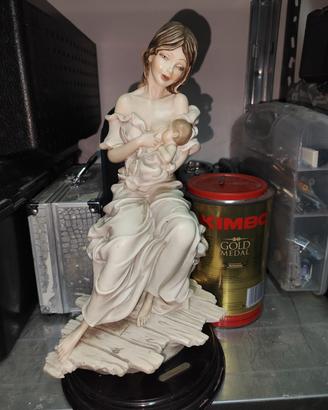 Scultura Capodimonte Pascal Berger - Maternità - F