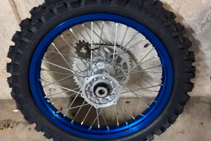 Ruote/cerchi VM RACING + supp pinza e pignone