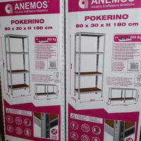 Scaffali acciaio garage giardino