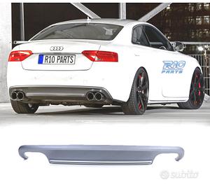 DIFFUSORE PER AUDI A5 COUPE CABRIO 11-17 LOOK S5