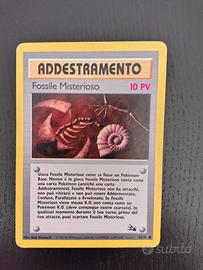 fossile misterioso fossil anni90 carte pokemon