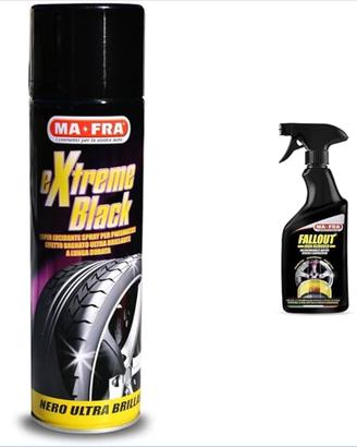 Mafra, Extreme Black, Nero Gomme Spray Ultra Brill