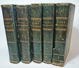 FLORA MEDICO-FARMACEUTICA - CASSONE FELICE 1847-52