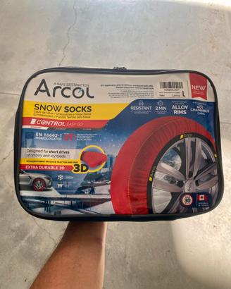 Calze neve auto
