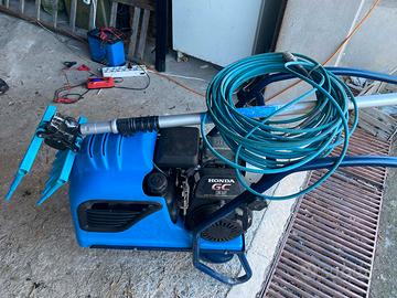 Moto compressore Campagnola completo di scuotitore
