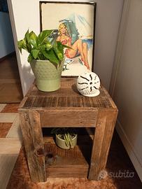 tavolino/sgabellino vintage country shabby chic