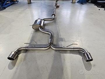 Golf GTI 7 7.5 8  CS scarico 76m skat con valvola