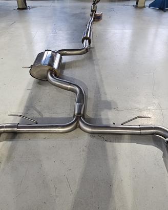 Golf GTI 7 7.5 8  CS scarico 76m skat con valvola