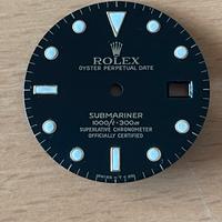 Rolex Submariner Date acciaio oro Ref. 16613 Nero
