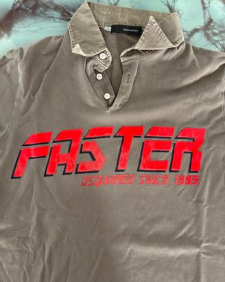 Polo DSQUARED2 “FASTER” originale L