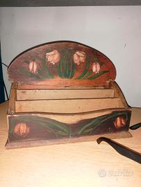 Porta lettere legno