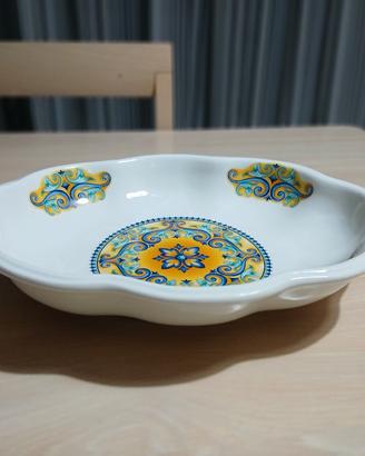 Ciotola portafrutta ceramica Castelli