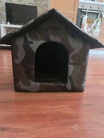 Cuccia Camouflage NUOVA per Cani Piccoli/Gatti 