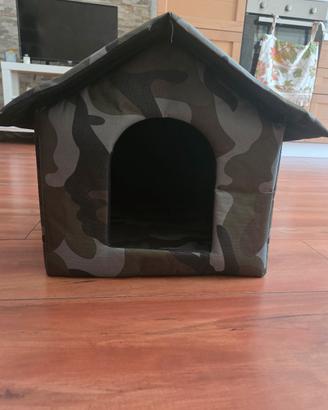Cuccia Camouflage NUOVA per Cani Piccoli/Gatti 