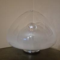 Lampada da tavolo in vetro di murano