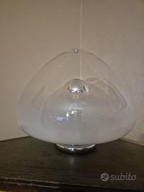 Lampada da tavolo in vetro di murano