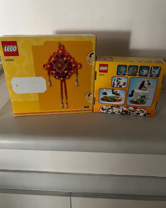 Lego 40756 e 40779 capodanno cinese e portafortuna