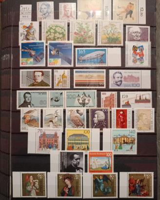 Francobolli Germania 1991 mnh