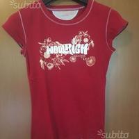Tshirt donna woolrich taglia xs rossa