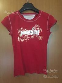 Tshirt donna woolrich taglia xs rossa