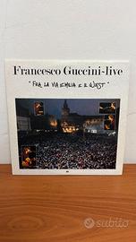 Vinile Francesco Guccini 'fra la via Emilia e il w