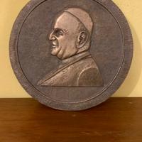 Busto Papa in bronzo