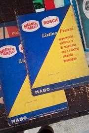 lotto cataloghi ricambi auto epoca  