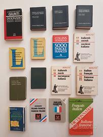Dizionari tascabili varie lingue ed editori