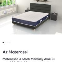 AZ 3 strati Memory Aloe 13 zone 160x190x20+cuscini